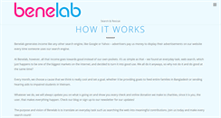 Desktop Screenshot of benelab.org